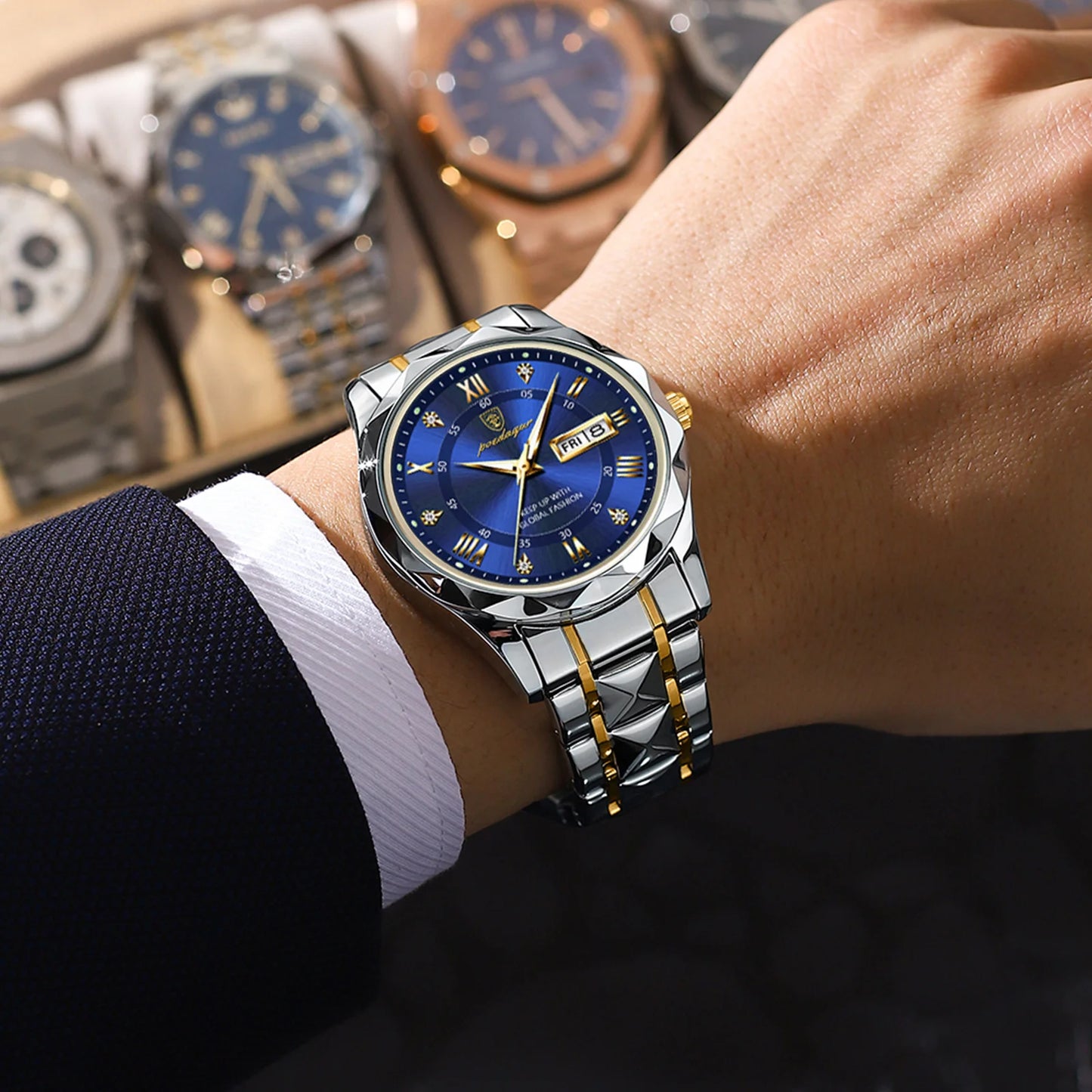 Business Man Wristwatch
